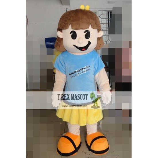 Baby Sitting Teacher Mascot Costume For Adult