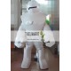 Popular Plush Full White Robot Mascot Costume For Adult