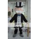 Old Gentleman Mascot Cartoon Costume For Adult