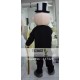 Old Gentleman Mascot Cartoon Costume For Adult