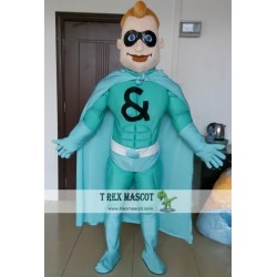 Adult Super Hero Mascot Costume