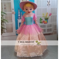 Adult Beautiful Lady Girl Mascot Costume