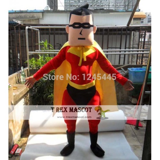 Hand Made Plush Adult Superman Costume