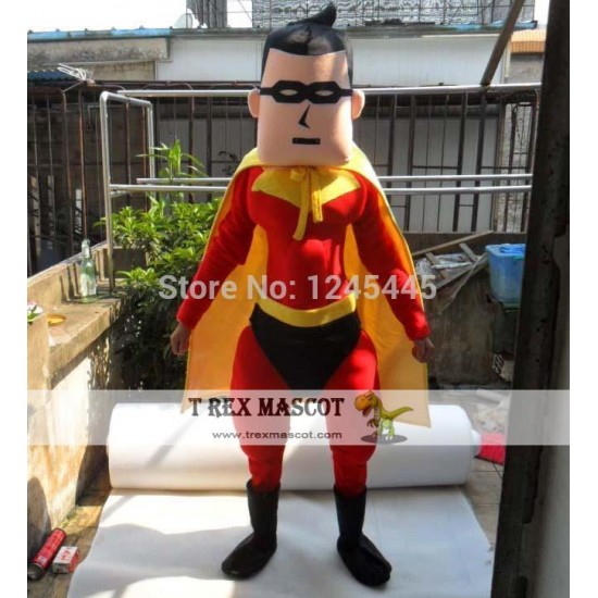 Hand Made Plush Adult Superman Costume