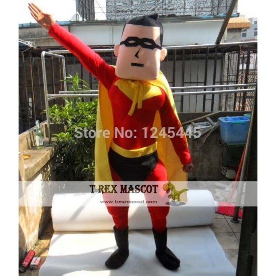 Hand Made Plush Adult Superman Costume