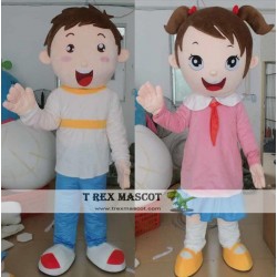 School Boys And Girls Mascot Costume For Adult