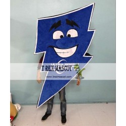 Ultra Bright Lights Thunder Lightning Mascot Costume For Adult