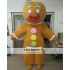 Adult Gingerbread Man Mascot Costume