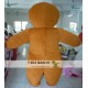 Adult Gingerbread Man Mascot Costume