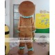 Gingerbread Man Mascot Costume For Adult