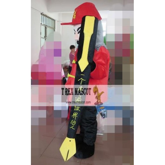 Adult Painter Mascot Costume