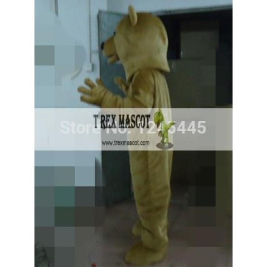 Brown Bear Mascot Costume For Adult