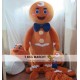 Christmas Mascot Adult Gingerbread Man Mascot Costume