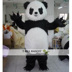 Furry Panda Mascot Costume Adult Panda Mascot