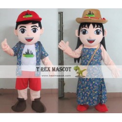 Fancy Mascot Costume Student Boys / Girls Mascot Costume For Adult