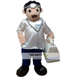 Costume Doctor Mascot Costume For Adult