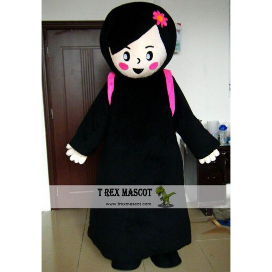 Arab Girl Mascot Costume Adult Girl Mascot Costume