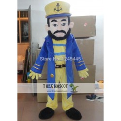 Sea Captain Mascot Costume Adult Sea Captain Costume