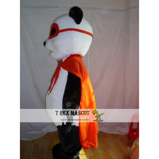 Adult Panda Bear Mascot Costume