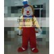 Smiling Clown Mascot Costume Adult Clown Mascot