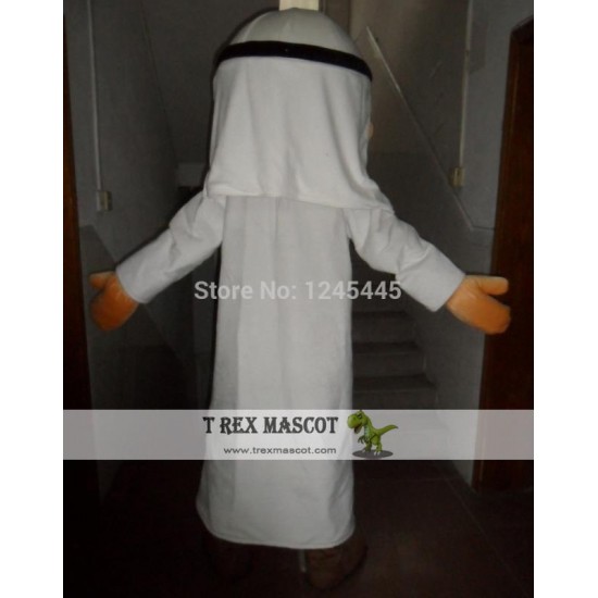 Hand Made People Mascot Costume Adult Arabian Mascot Costume