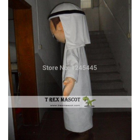 Hand Made People Mascot Costume Adult Arabian Mascot Costume