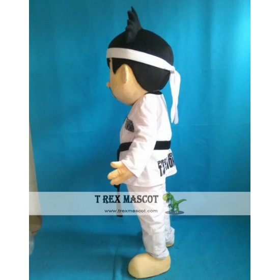 Judo Boys Mascot Costume Adult Judo Boys Costume