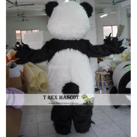 Furry Panda Mascot Costume Adult Panda Mascot