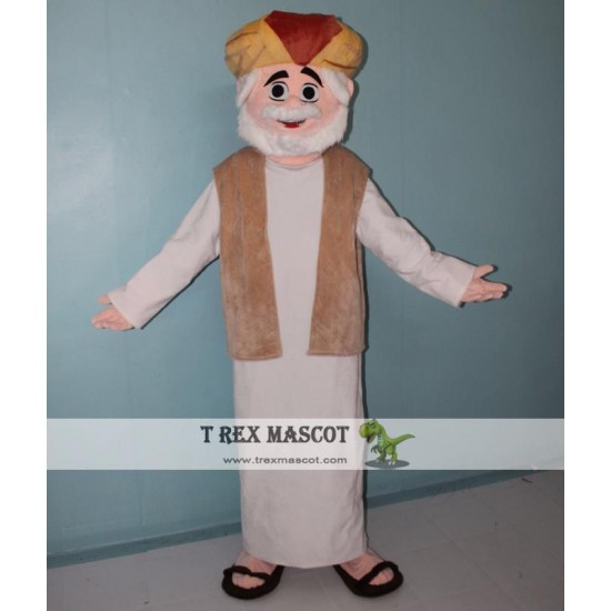 Arab Man Mascot Costume Easy Wearing Arab Man Mascot Costume