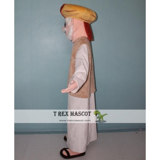 Arab Man Mascot Costume Easy Wearing Arab Man Mascot Costume