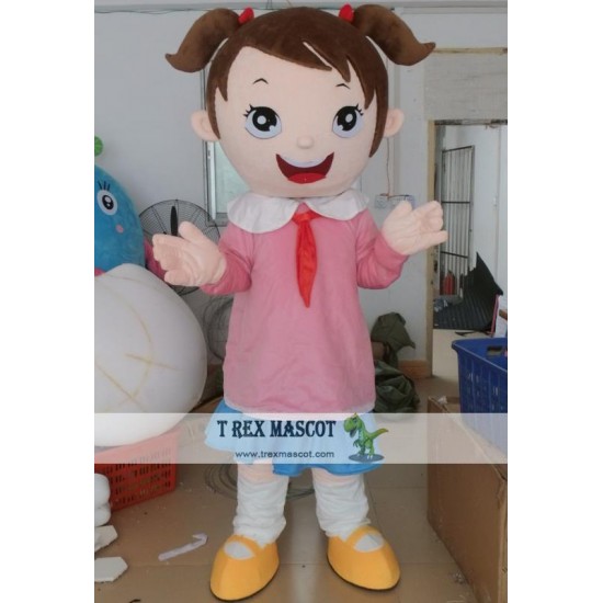 Funny Girl Mascot Costume Adult Girl Costume