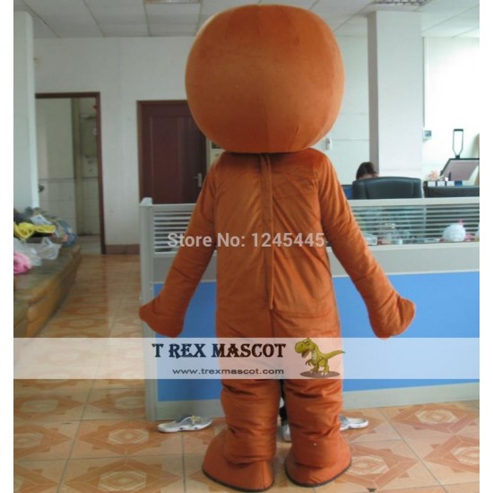 Mascot Costume Gingerbread Man Mascot Costume