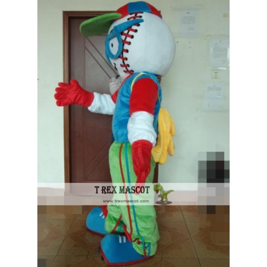 Funny Player Mascot Costume Adult Polo Player Costume