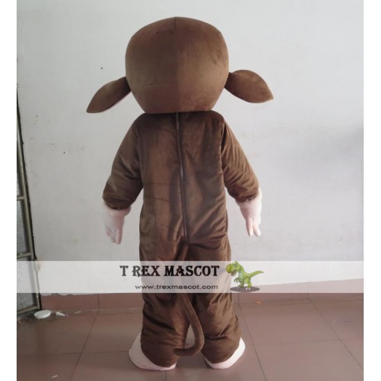 Smile Face Apes Monkey Mascot Costume For Adult