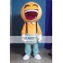 Laughing Boy Mascot Costume Adult Happy Face Mascot Costumes Big Smile Mascot Costume