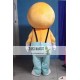 Laughing Boy Mascot Costume Adult Happy Face Mascot Costumes Big Smile Mascot Costume