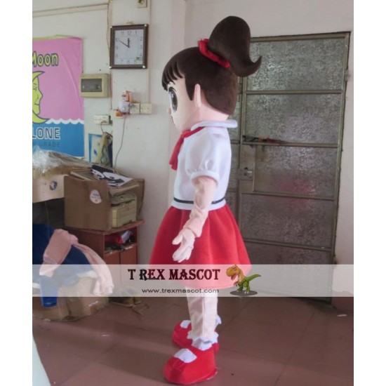 Professional Mascot Costume Little Girl Mascot Costume School Girl Mascot For Adult