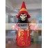 Mysterious Sorcerer Mascot Costume Sorcerer Mascot Wizard Mascot