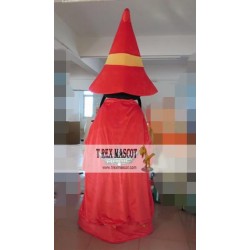 Mysterious Sorcerer Mascot Costume Sorcerer Mascot Wizard Mascot