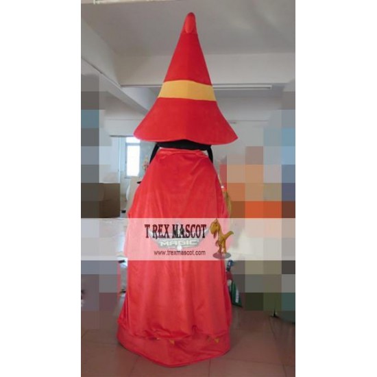 Mysterious Sorcerer Mascot Costume Sorcerer Mascot Wizard Mascot