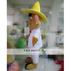 Cartoon Mascot Costume Handmade Speedy Gonzales Costume