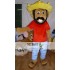 Farmer Mascot Costume Peasant Mascot Costume For Adult