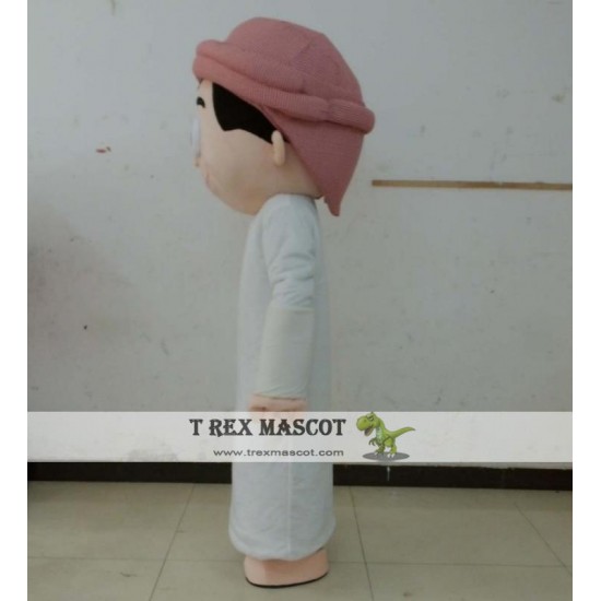 Arab Boy Mascot Costume Arabian Boy Mascot Costume For Adults