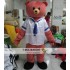 Red Beared In Sailor Mascot Costume Bear Mascot For Adults