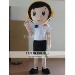 Service Mascot Costume Adult Little Girl Costume