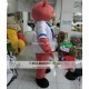 Red Beared In Sailor Mascot Costume Bear Mascot For Adults