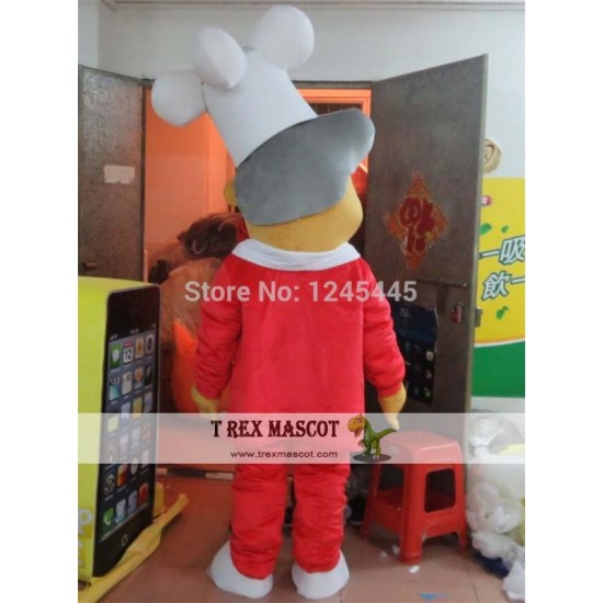 Chef Mascot Adult Chef Costume Chef Mascot Costume