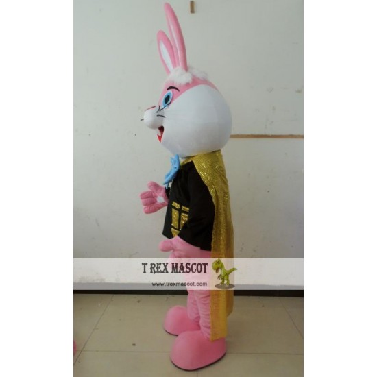 Pink Bunny Costume Adult Bunny Mascot Costume Easter Bunny Costume