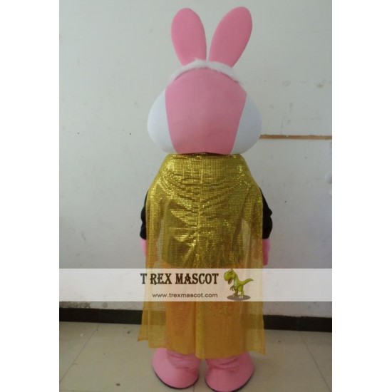 Pink Bunny Costume Adult Bunny Mascot Costume Easter Bunny Costume