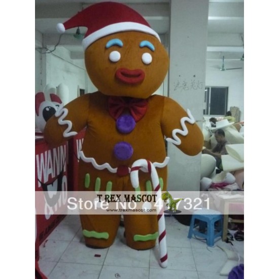 Gingerbread Mascot Costume